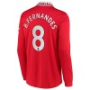 Camiseta de fútbol Manchester United B. Fernandes 8 1ª equipación 2022/23 Manga Larga